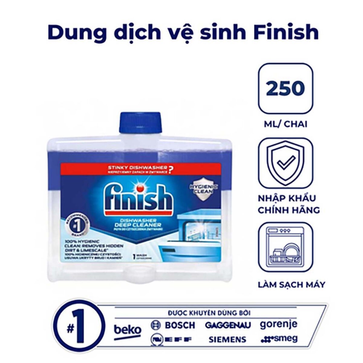 Dung dich ve sinh may rua bat FINISH chai 250ml 4