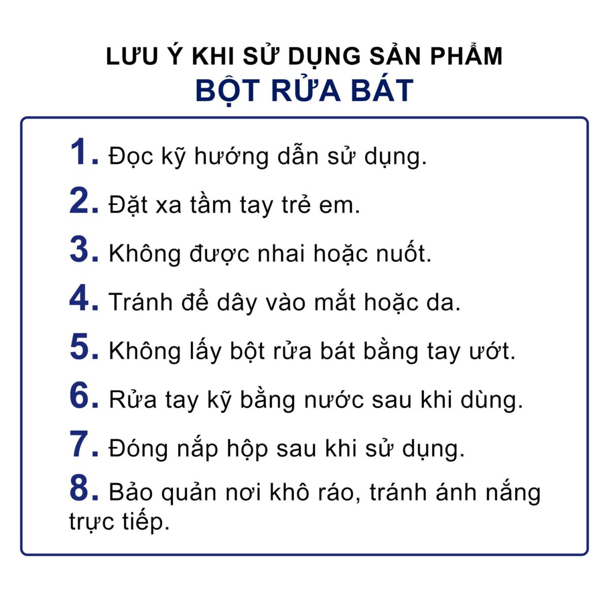 Luu y su dung Vien rua bat FINISH Power All in 1 max tui 100 vien