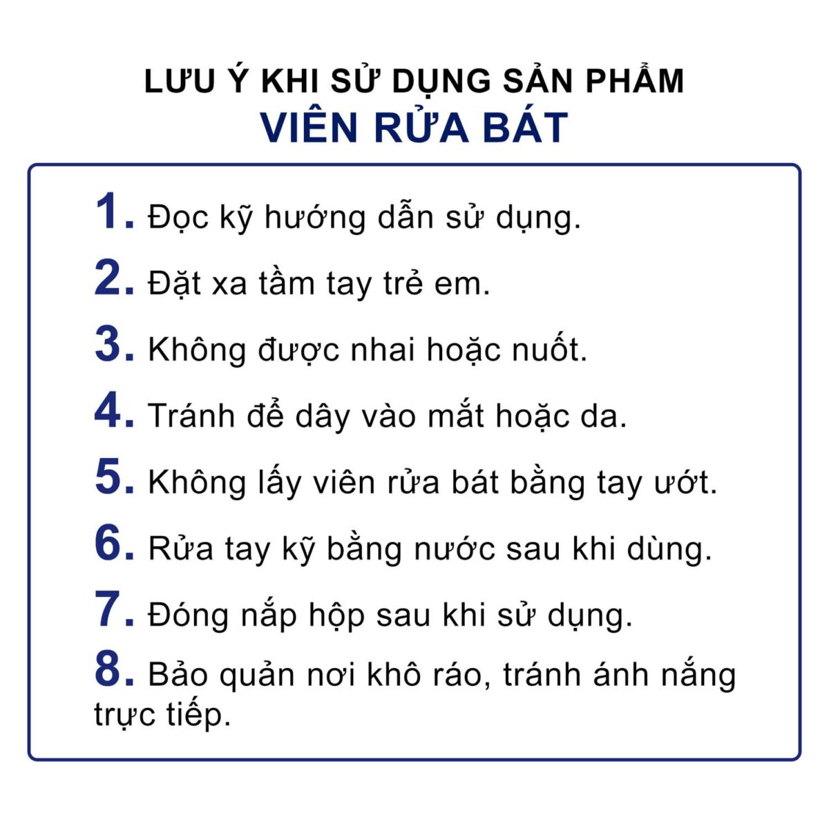 Luu y su dung Vien rua bat FINISH Quantum All in 1 tui 60 vien huong chanh