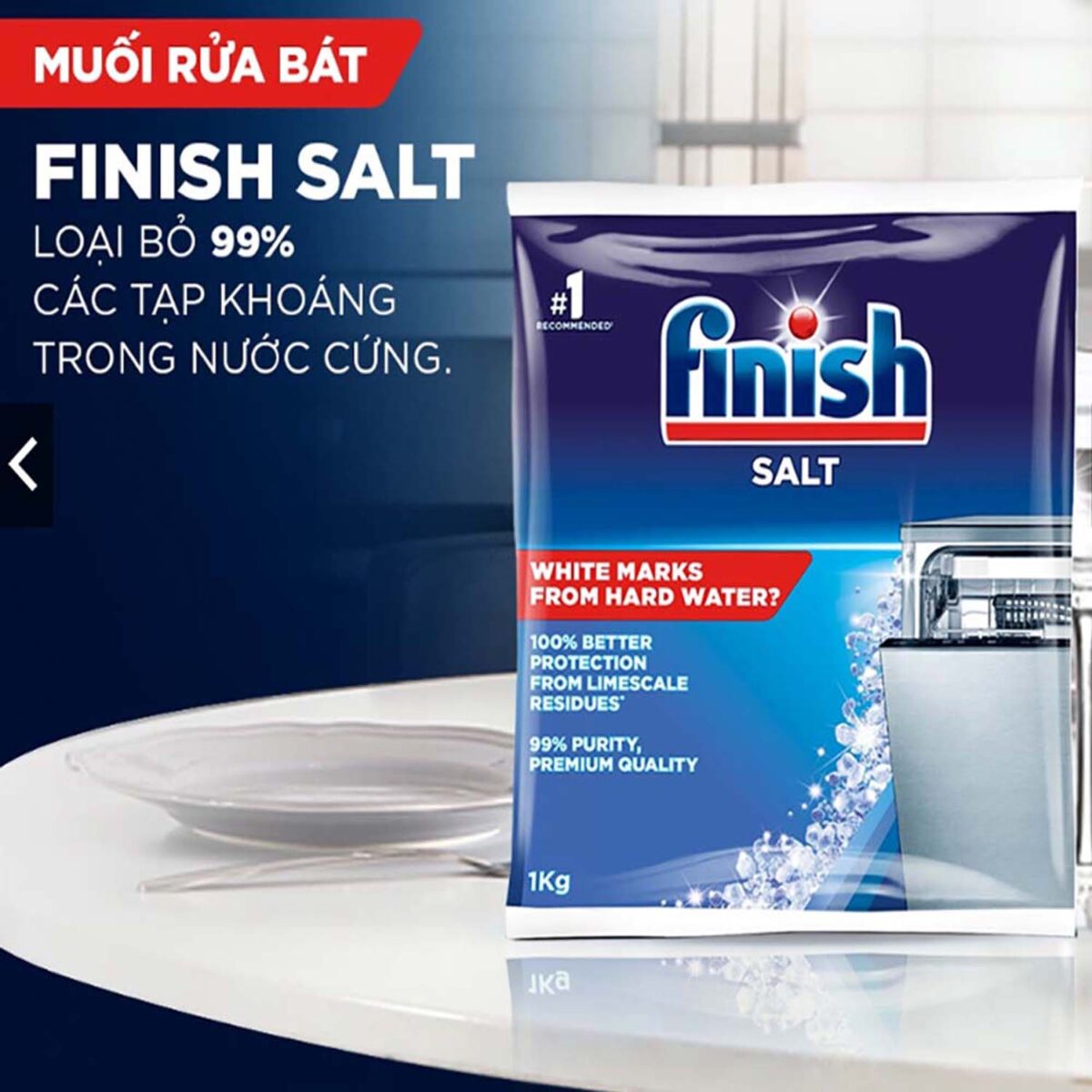 Tinh nang Muoi rua bat FINISH Salt tui 1kg 2