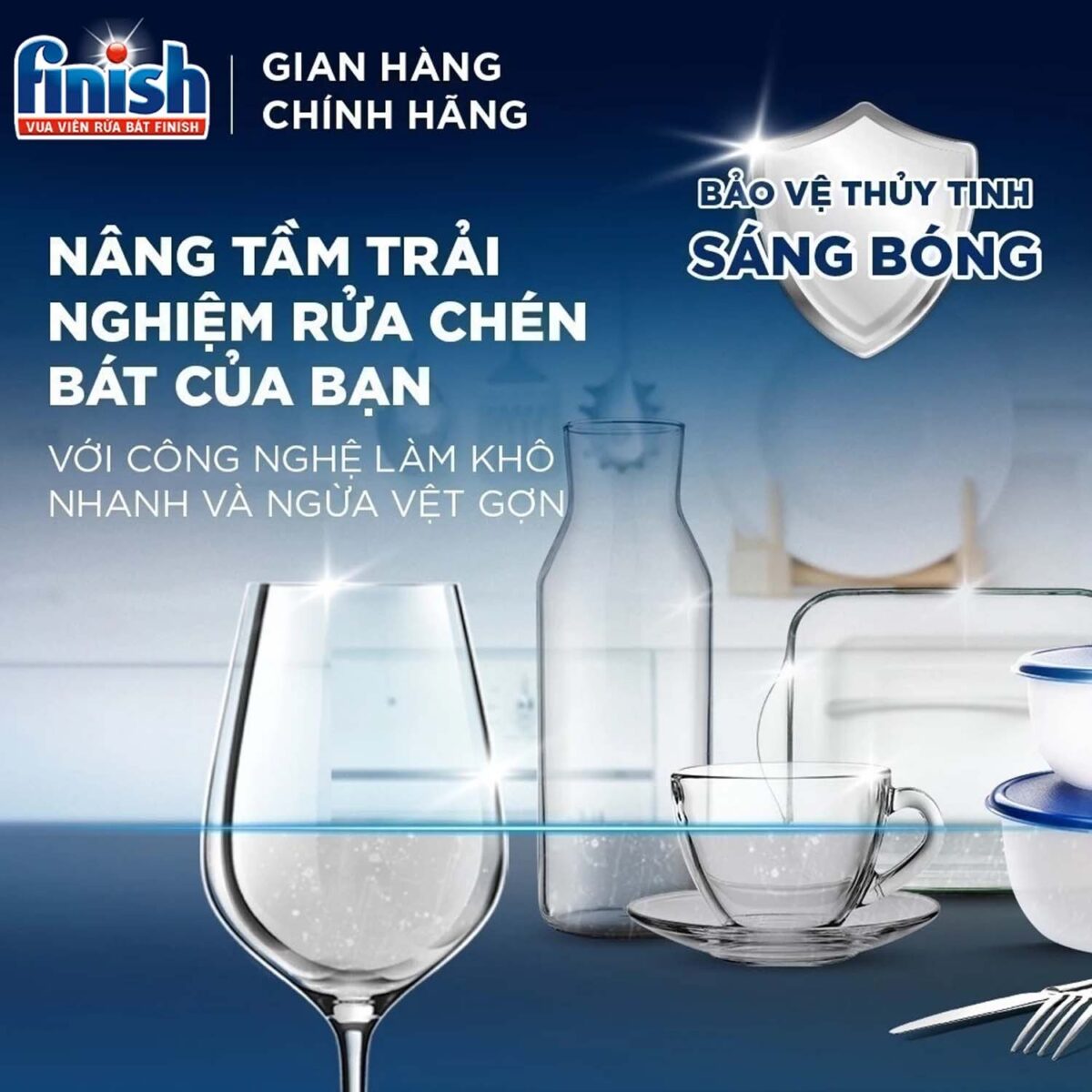 Tinh nang Nuoc lam bong FINISH Eco 0 chai 400ml 2 1