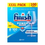 Viên rửa bát FINISH Power Essential hộp 100 viên hương chanh